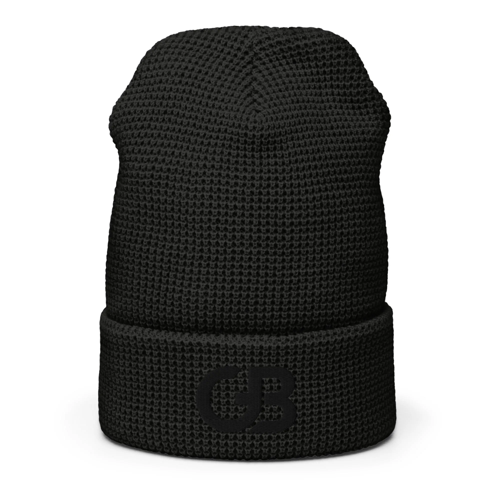 Gerald Black Waffle Beanie BLK