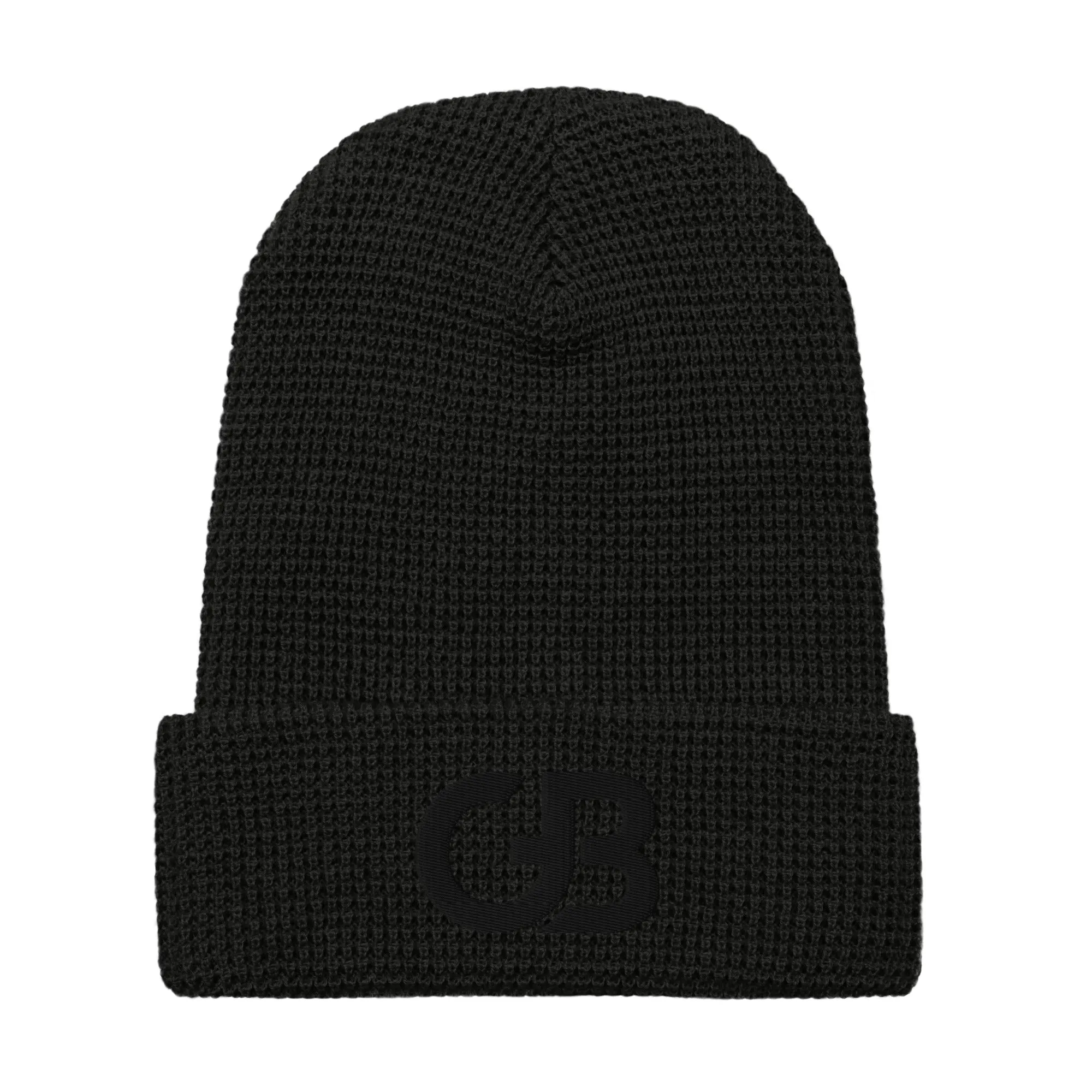 Gerald Black Waffle Beanie BLK