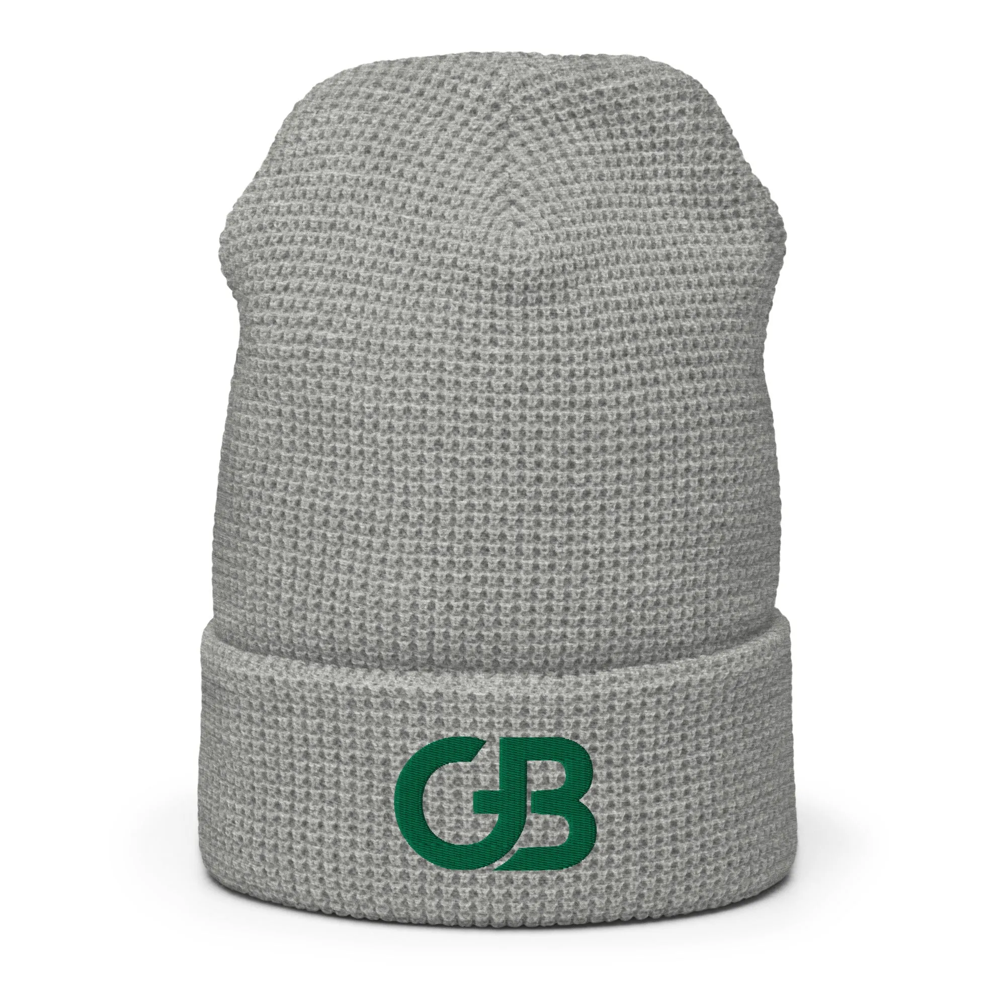 Gerald Black Waffle Beanie GRN