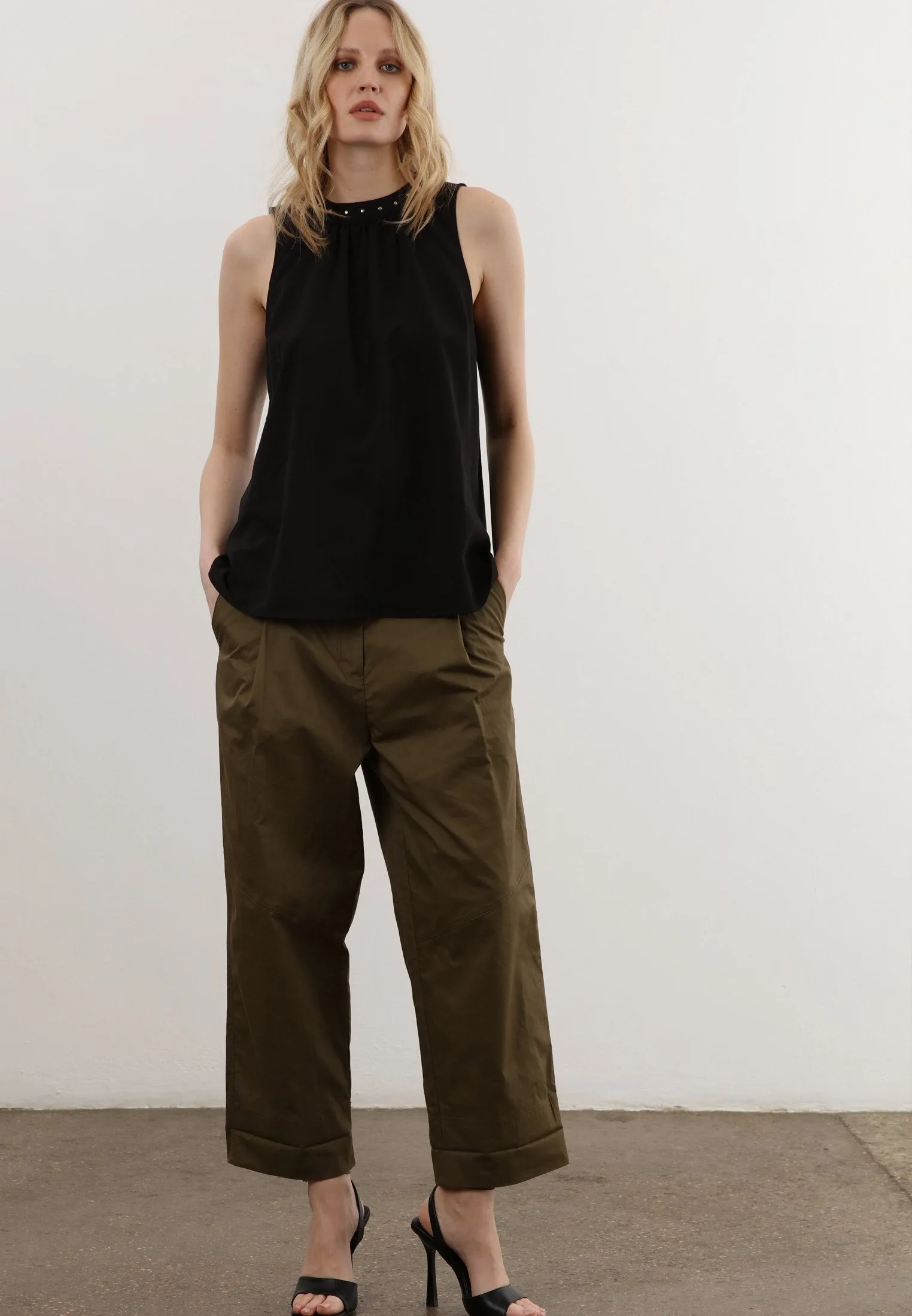 GLEAM TROUSERS KHAKI