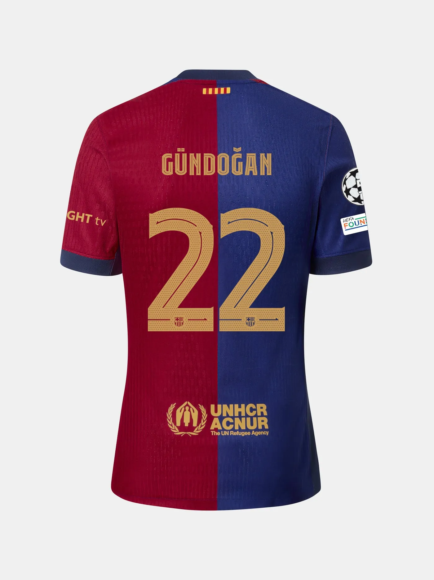 GNDOAN | UCL Women's home jersey 24/25 FC Barcelona