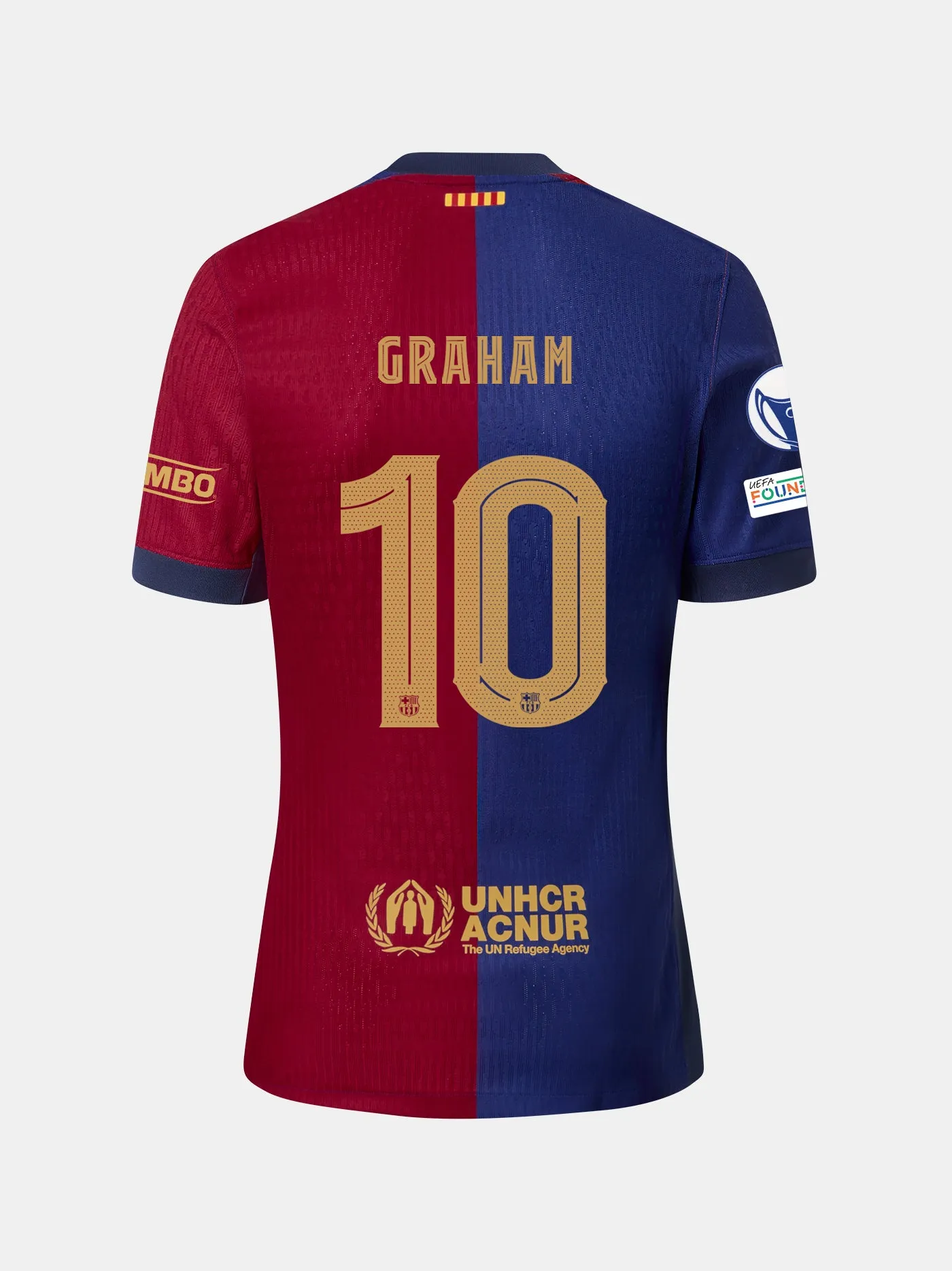 GRAHAM | UWCL Women's home jersey 24/25 FC Barcelona