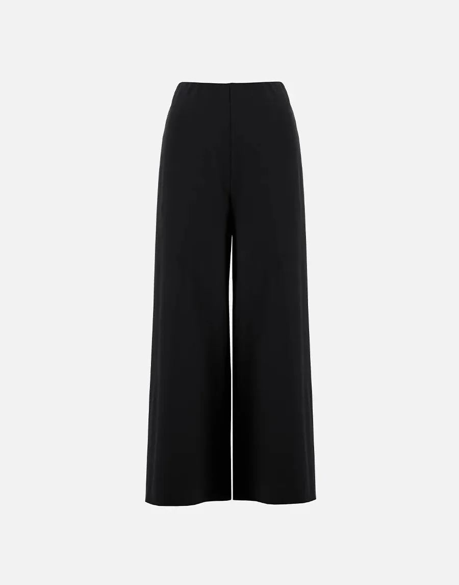 Harris Wharf Wide Leg Cropped Trousers