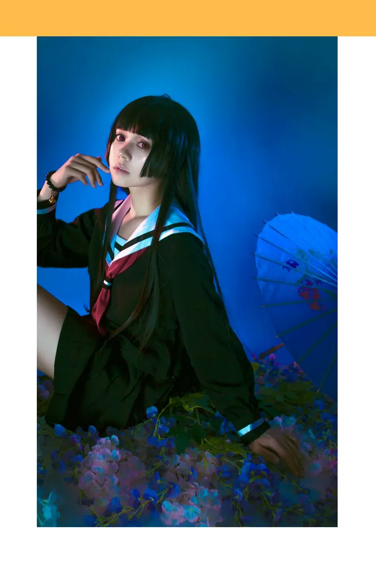 Hell Girl Ai Emma Uniform Cosplay Costume