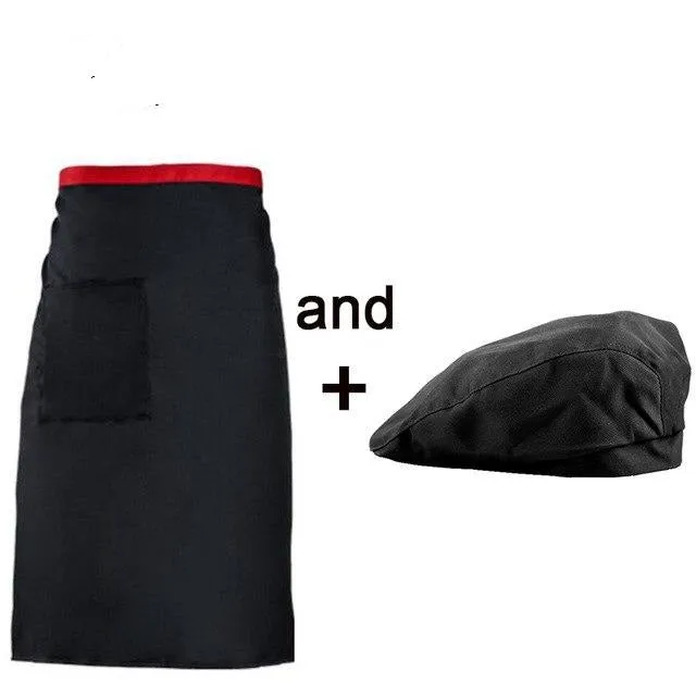 high - quality chef hat + apron uniform