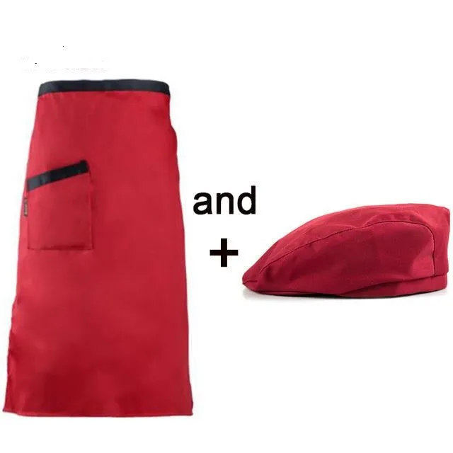 high - quality chef hat + apron uniform