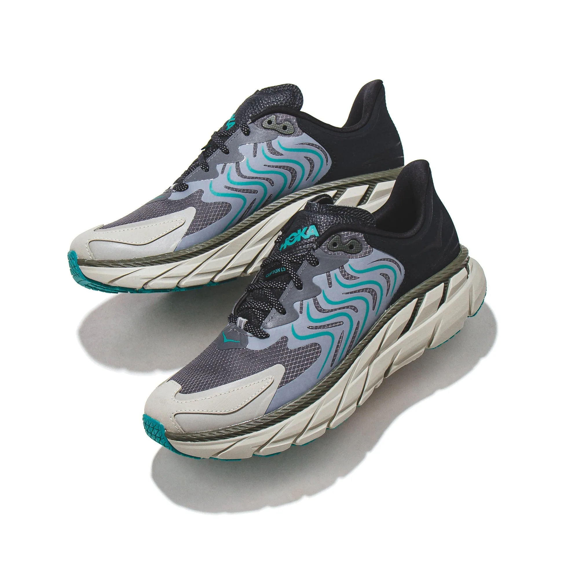 Hoka One One Men Clifton LS TS Castlerock Barley 1150920-CKB