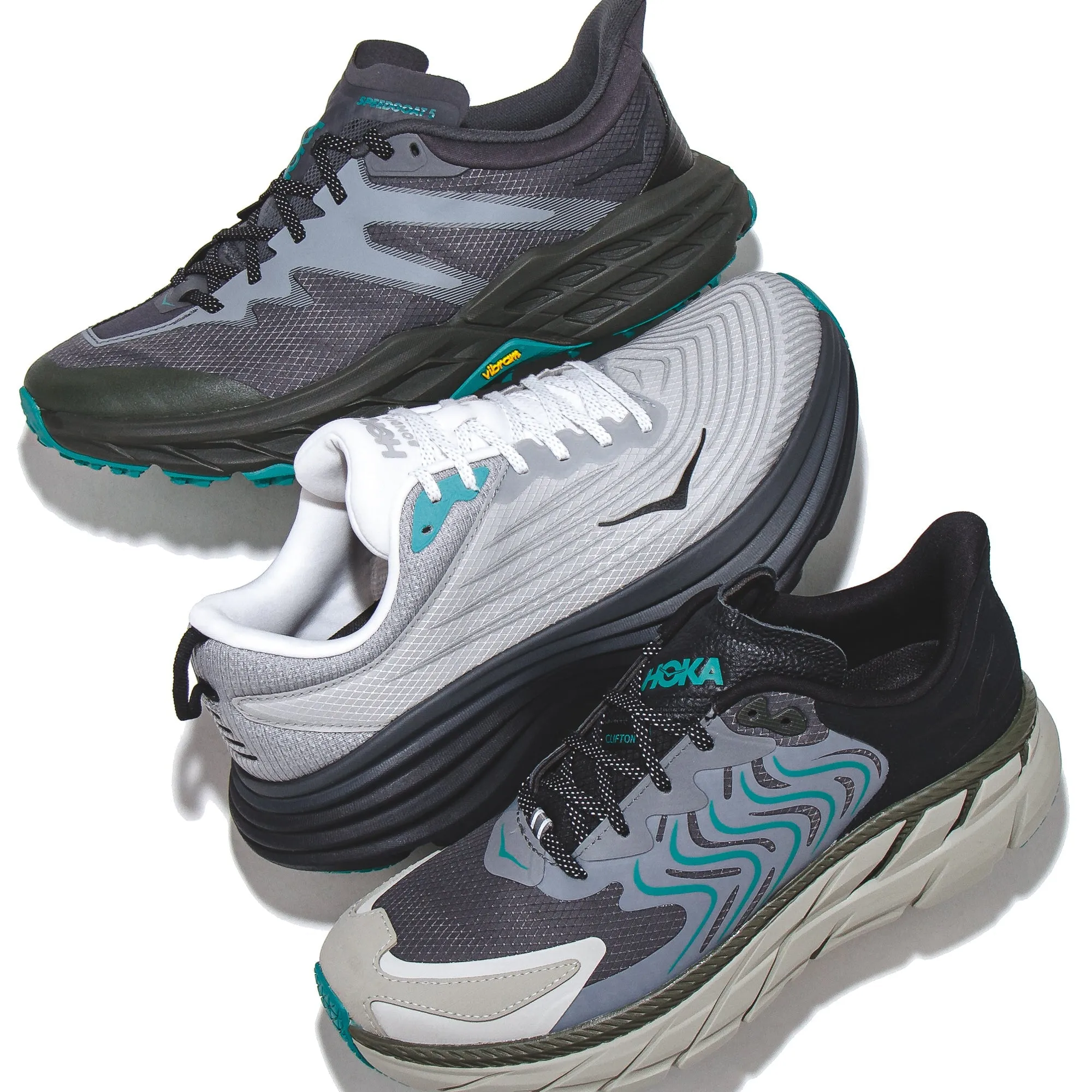 Hoka One One Men Clifton LS TS Castlerock Barley 1150920-CKB