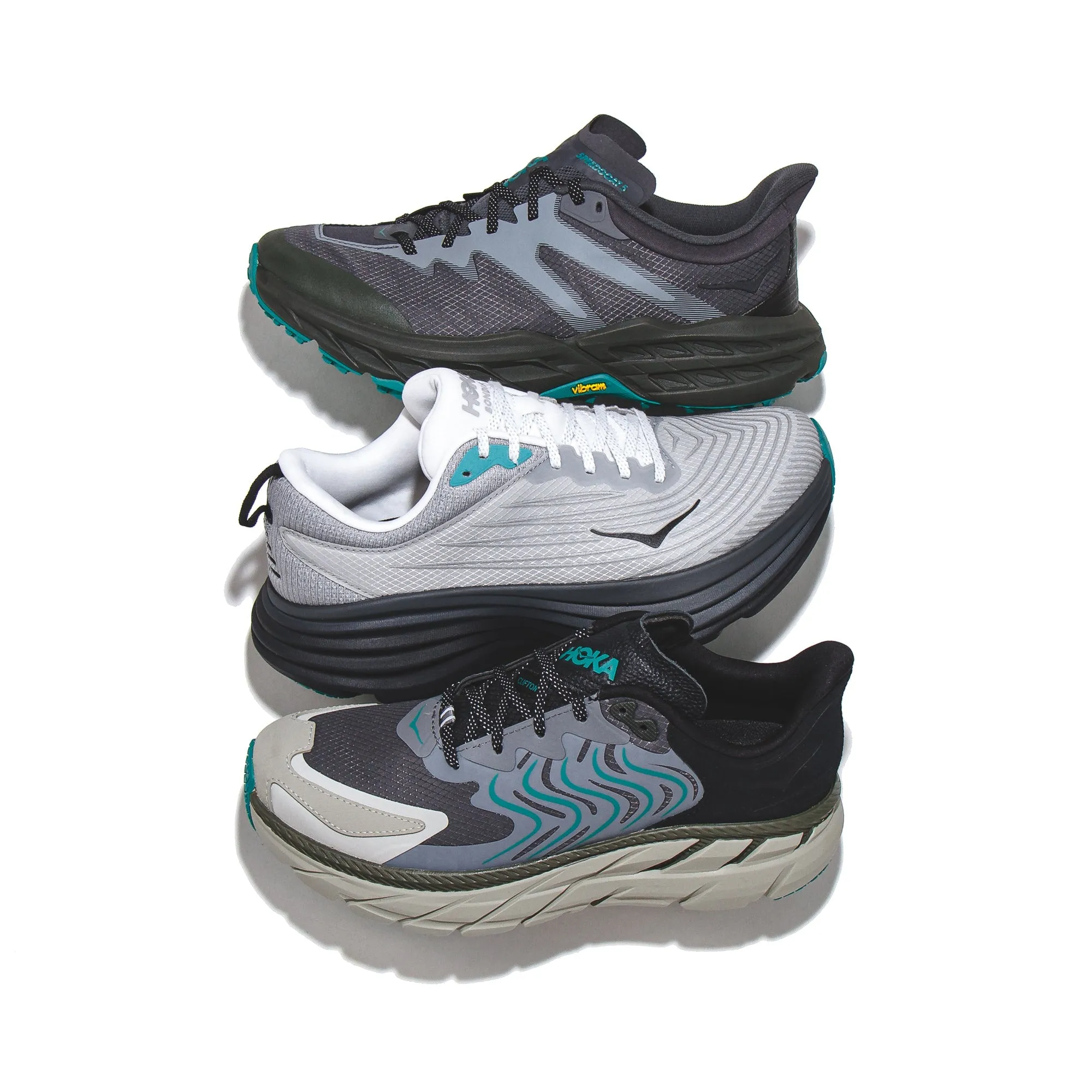 Hoka One One Men Clifton LS TS Castlerock Barley 1150920-CKB