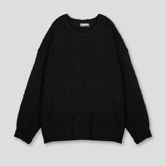 IONSEOUL  |Unisex Street Style Long Sleeves Sweaters