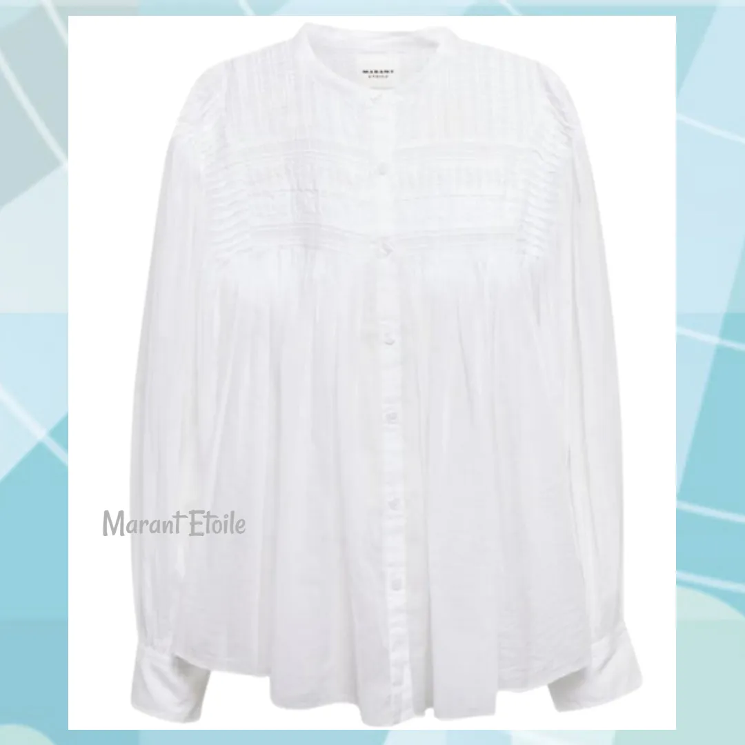 ISABEL MARANT ETOILE  |Long Sleeves Cotton Shirts & Blouses