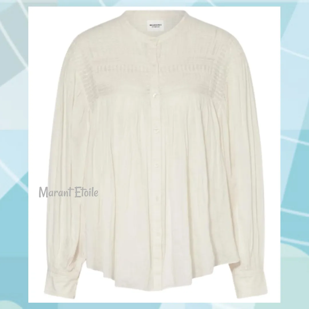 ISABEL MARANT ETOILE  |Long Sleeves Cotton Shirts & Blouses