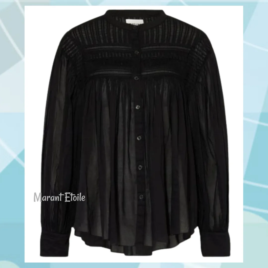 ISABEL MARANT ETOILE  |Long Sleeves Cotton Shirts & Blouses