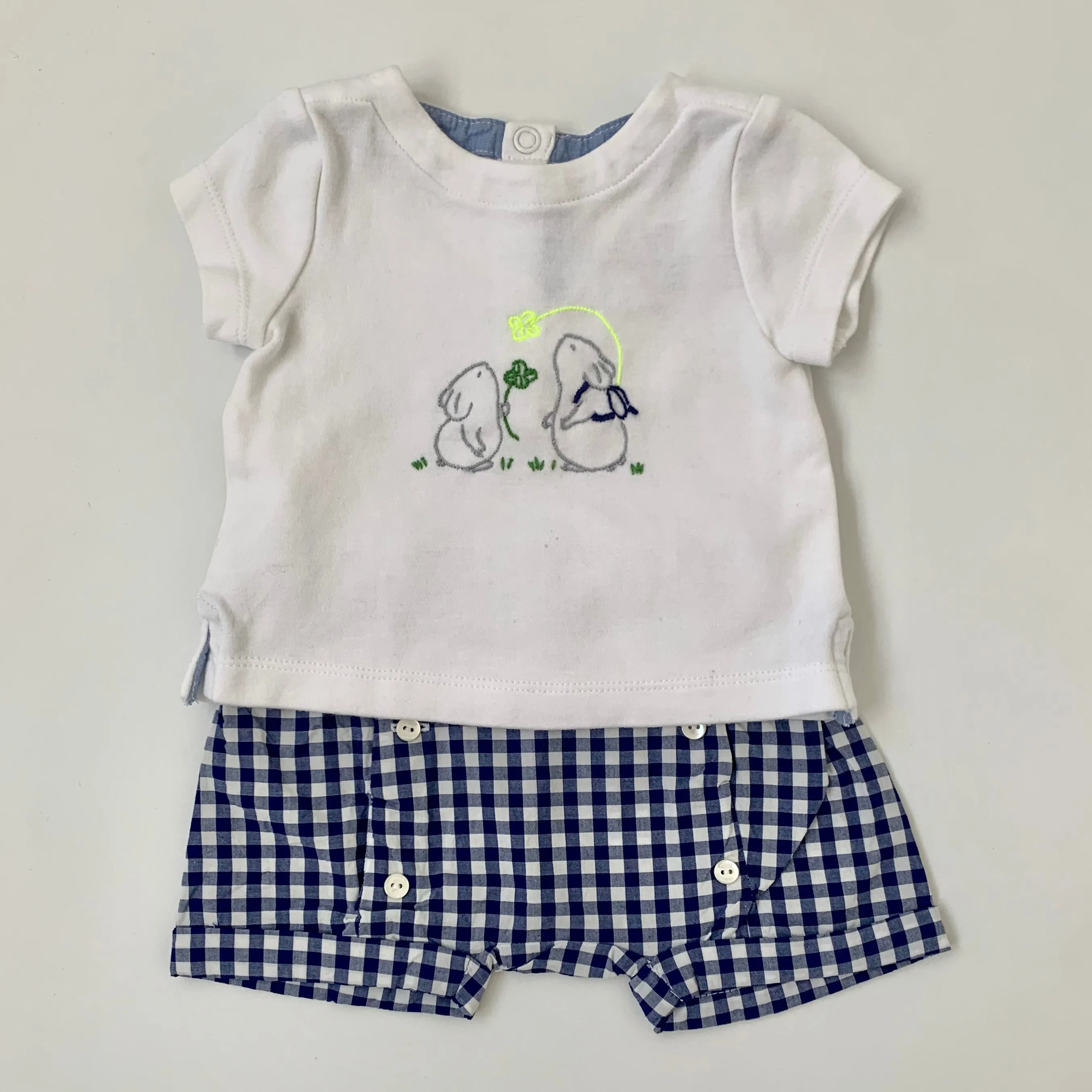 Jacadi Shorts And T-Shirt Set: 3 Months