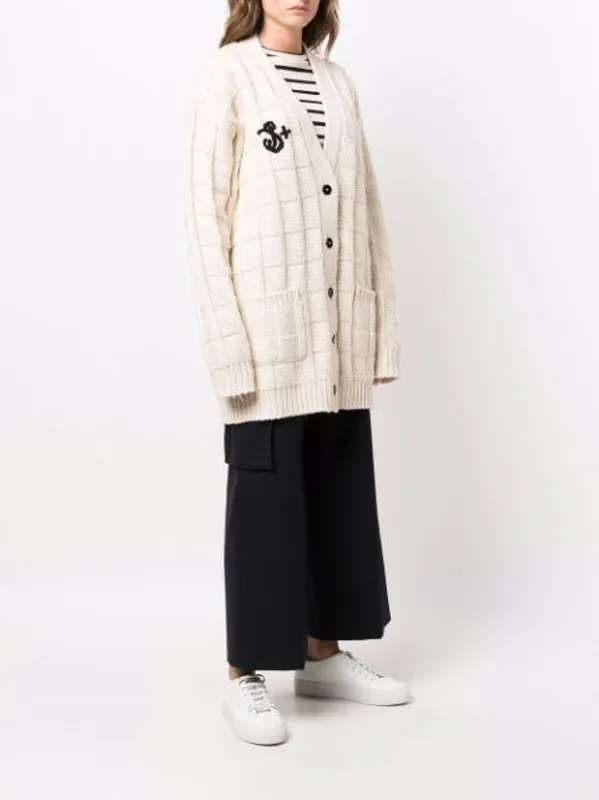 Jil Sander  |Casual Style Wool Long Sleeves Medium Outlet Cardigans