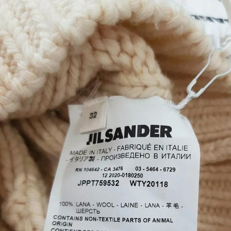 Jil Sander  |Casual Style Wool Long Sleeves Medium Outlet Cardigans