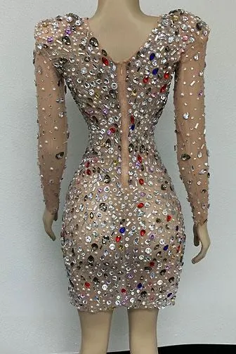 Josephine Diamante Dress