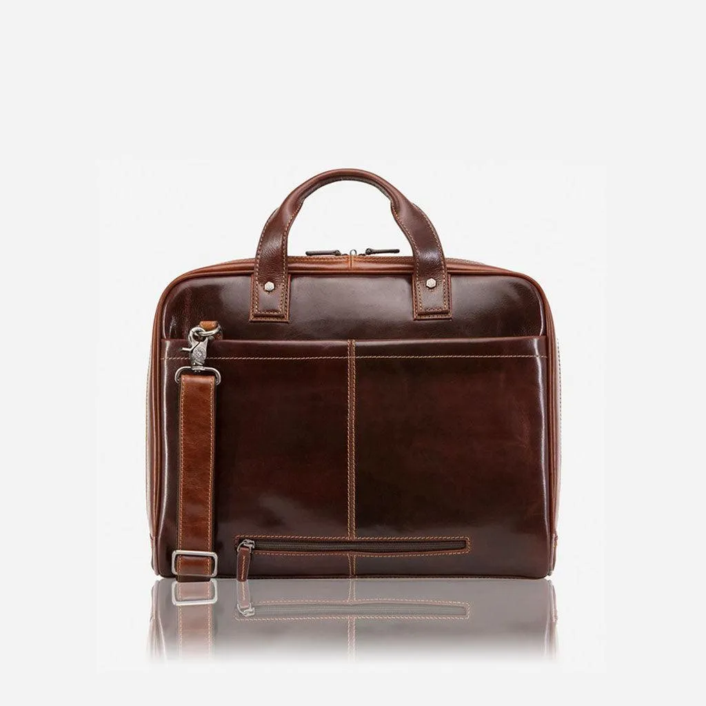 Large Multi Compartment Briefcase