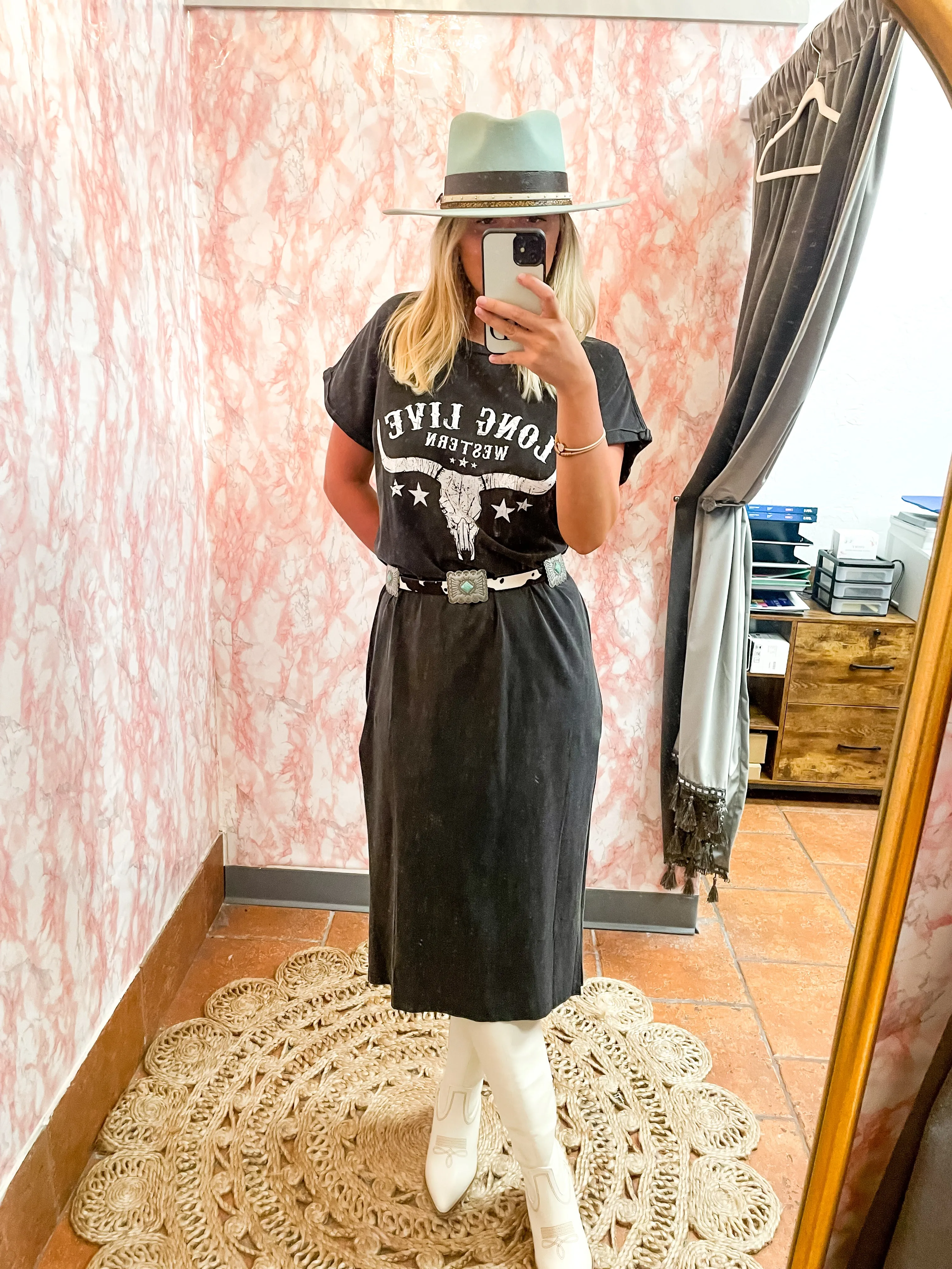 Long Live Western Maxi Dress