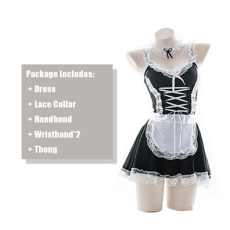 Maid Uniform Cute Girls Sexy Lingerie Cosplay Costume