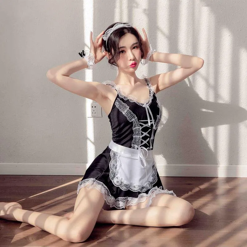 Maid Uniform Cute Girls Sexy Lingerie Cosplay Costume