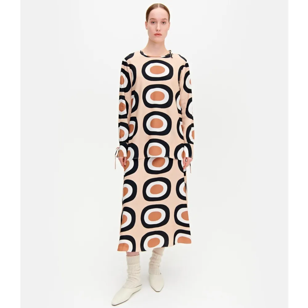 marimekko  |Crew Neck Long Sleeves Medium Tunics