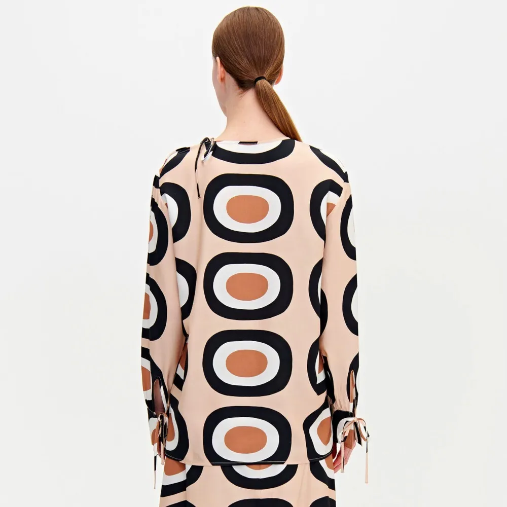 marimekko  |Crew Neck Long Sleeves Medium Tunics