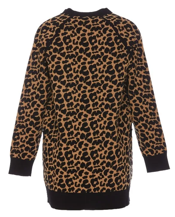 MaxMara  |Leopard Patterns Long Sleeves Other Animal Patterns