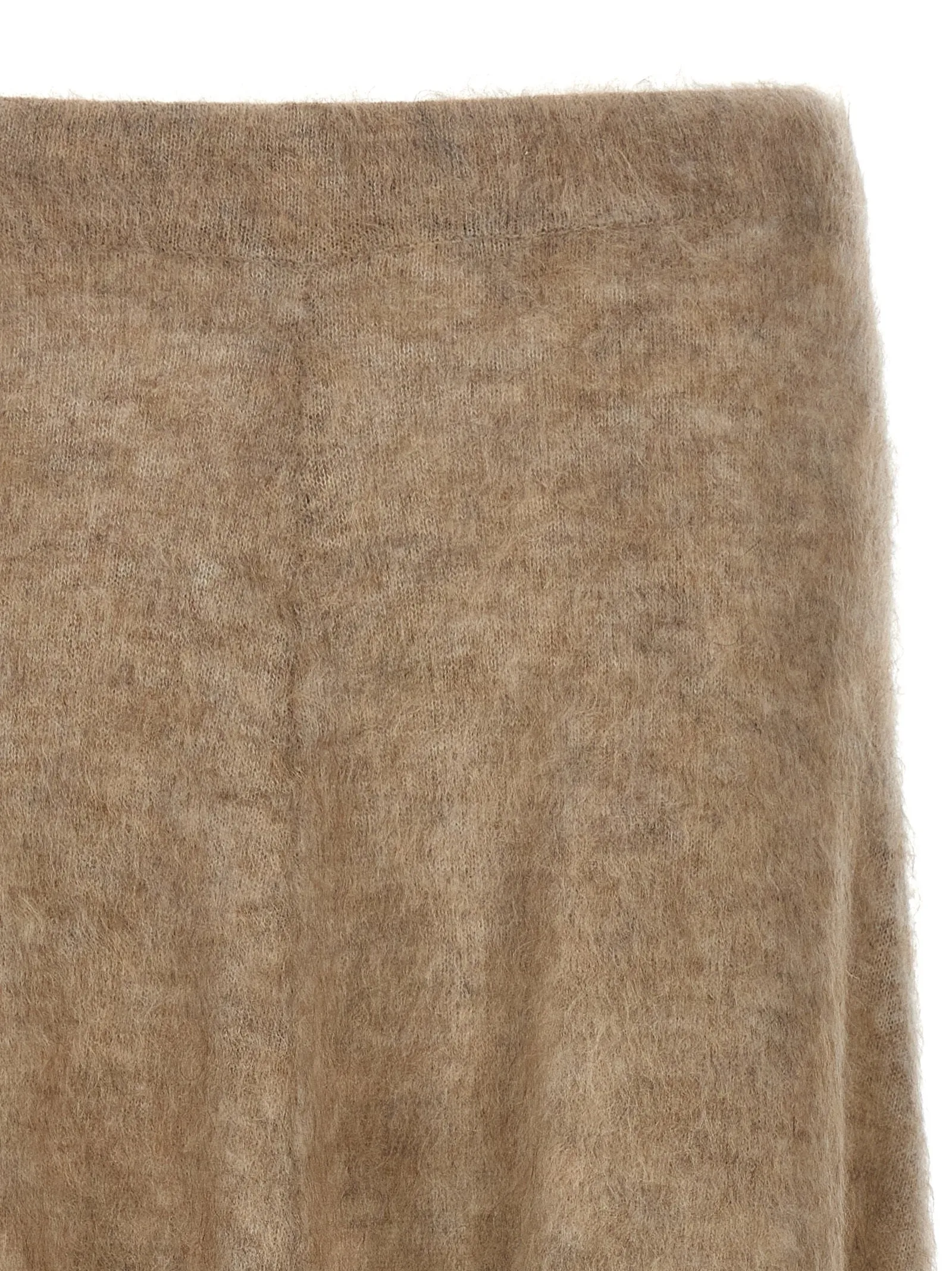 Mohair Skirt Skirts Beige