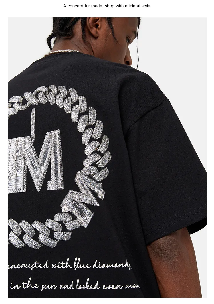 MR. ENJOY DA MONEY  |Unisex Street Style Cotton Short Sleeves Oversized