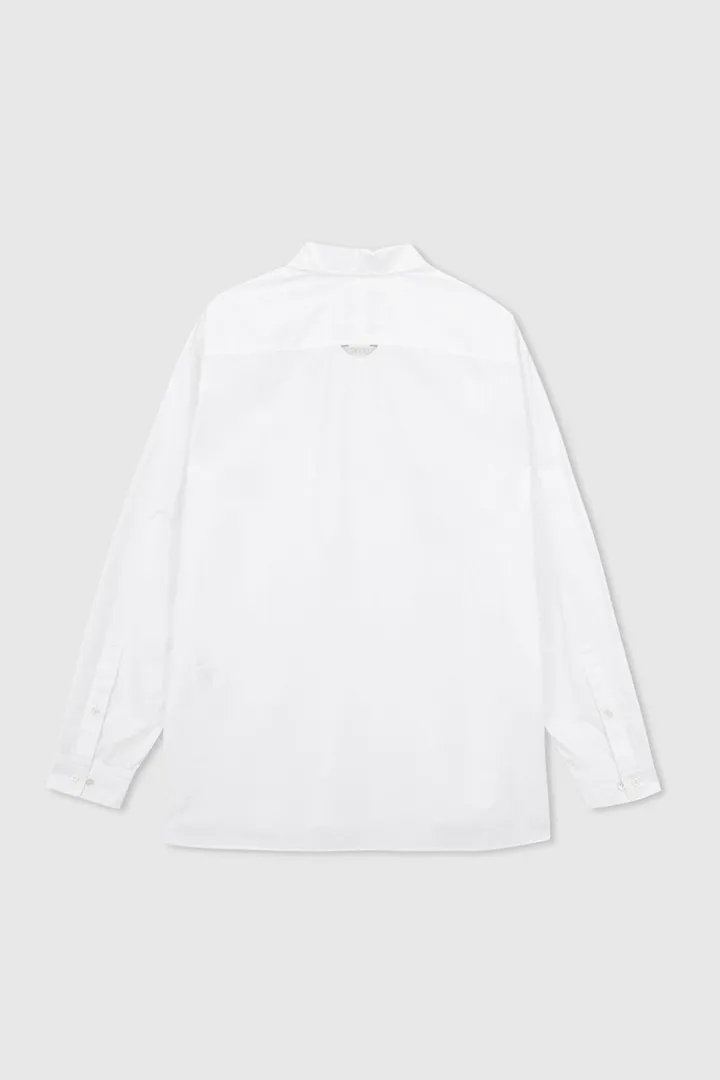 NOICE  |Street Style Long Sleeves Cotton Logo Shirts