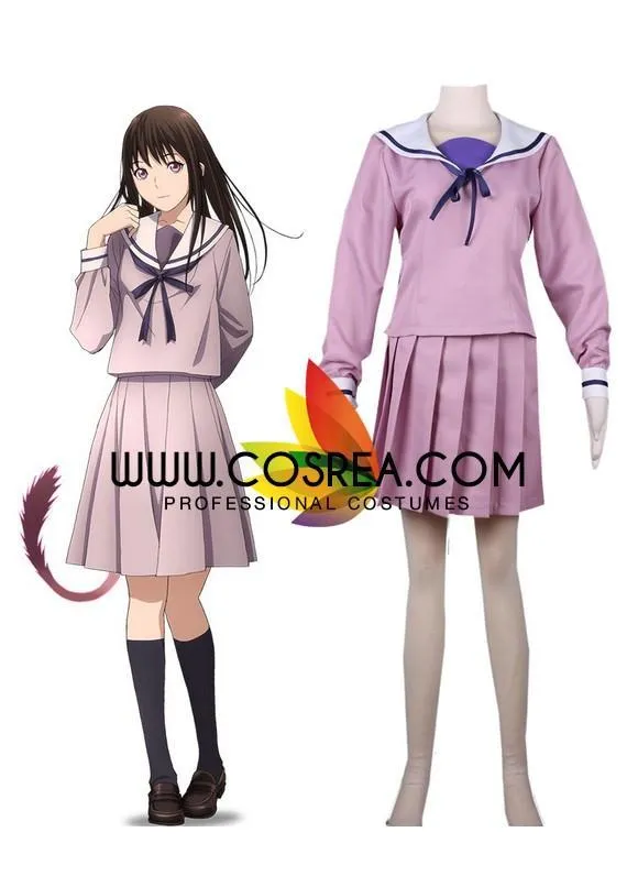 Noragami Hiyori Iki Uniform Cosplay Costume