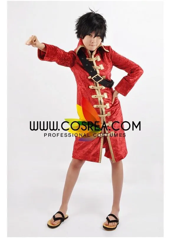 One Piece Film Z Luffy Cosplay Costume