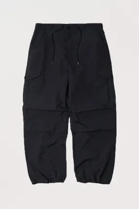 Parachute Cargo Pants - Black