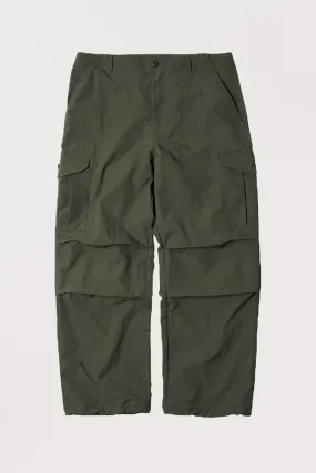 Parachute Cargo Pants - Dark Olive