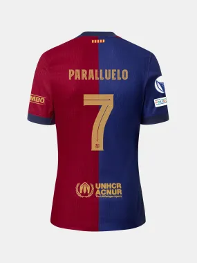 PARALLUELO | UWCL Women's home jersey 24/25 FC Barcelona