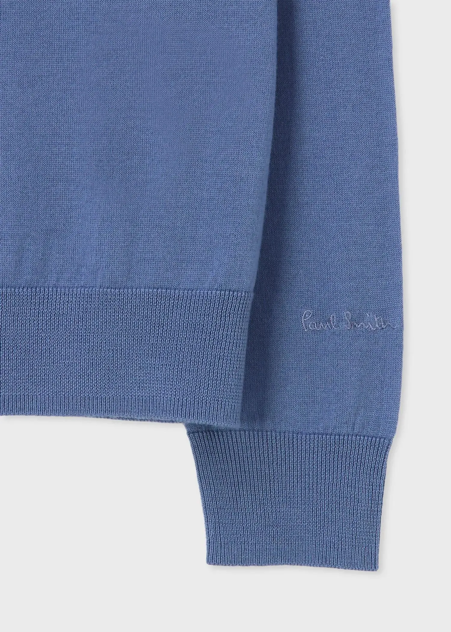 Paul Smith  |Crew Neck Wool Long Sleeves Plain Logo Sweaters