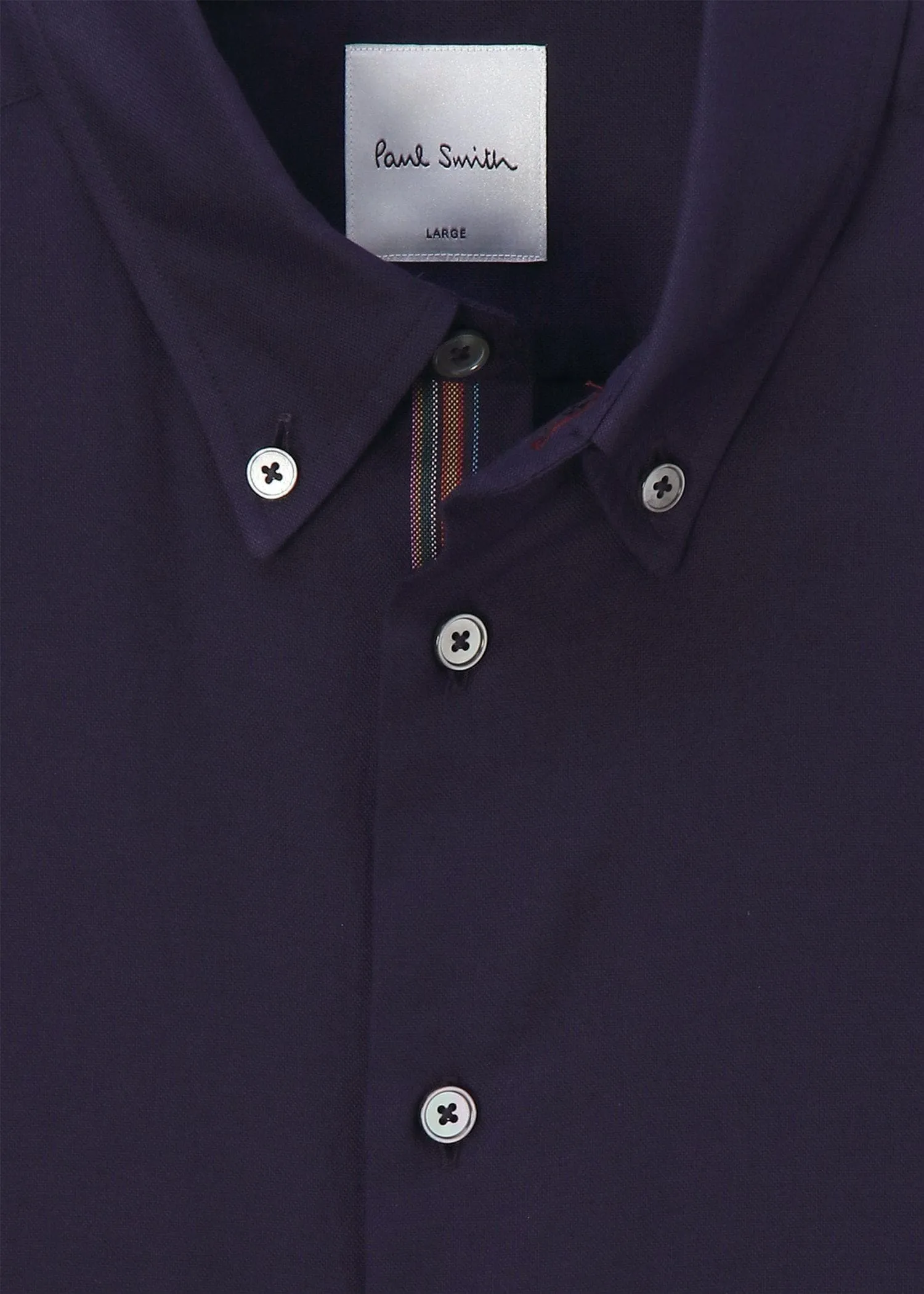 Paul Smith  |Stripes Long Sleeves Plain Cotton Shirts