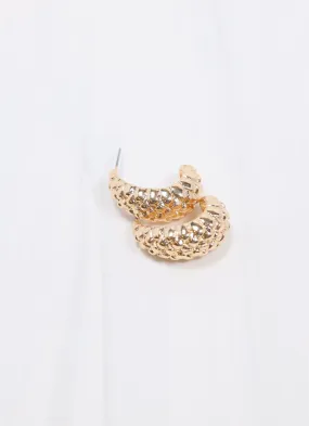 Pensacola Hoop Earring GOLD