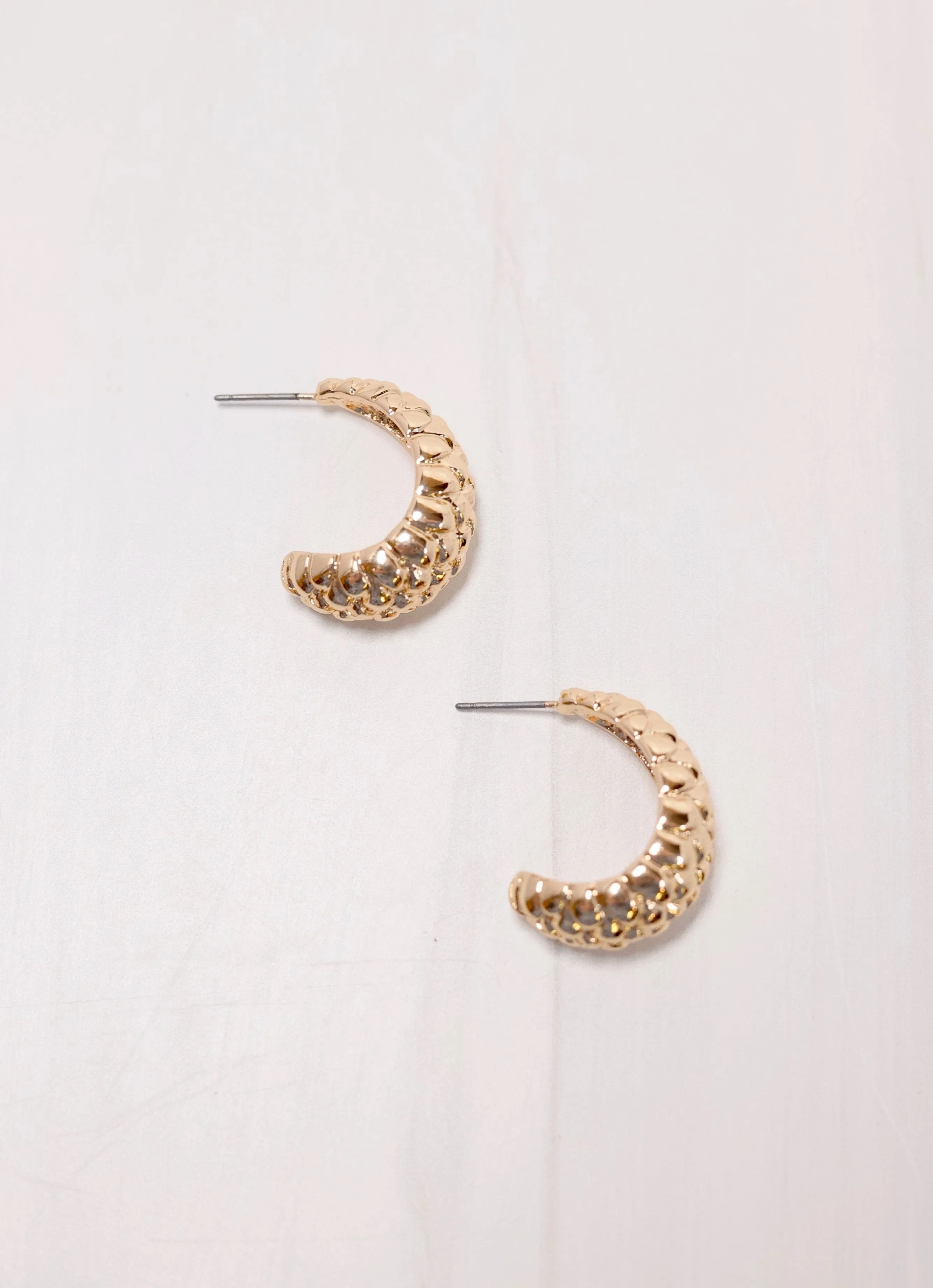 Pensacola Hoop Earring GOLD