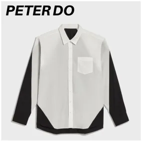 PETER DO  |Casual Style Long Sleeves Logo Shirts & Blouses