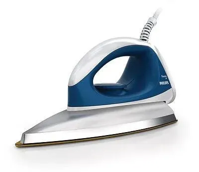 Philips Dry Iron GC103 750W Golden American Heritage Soleplate