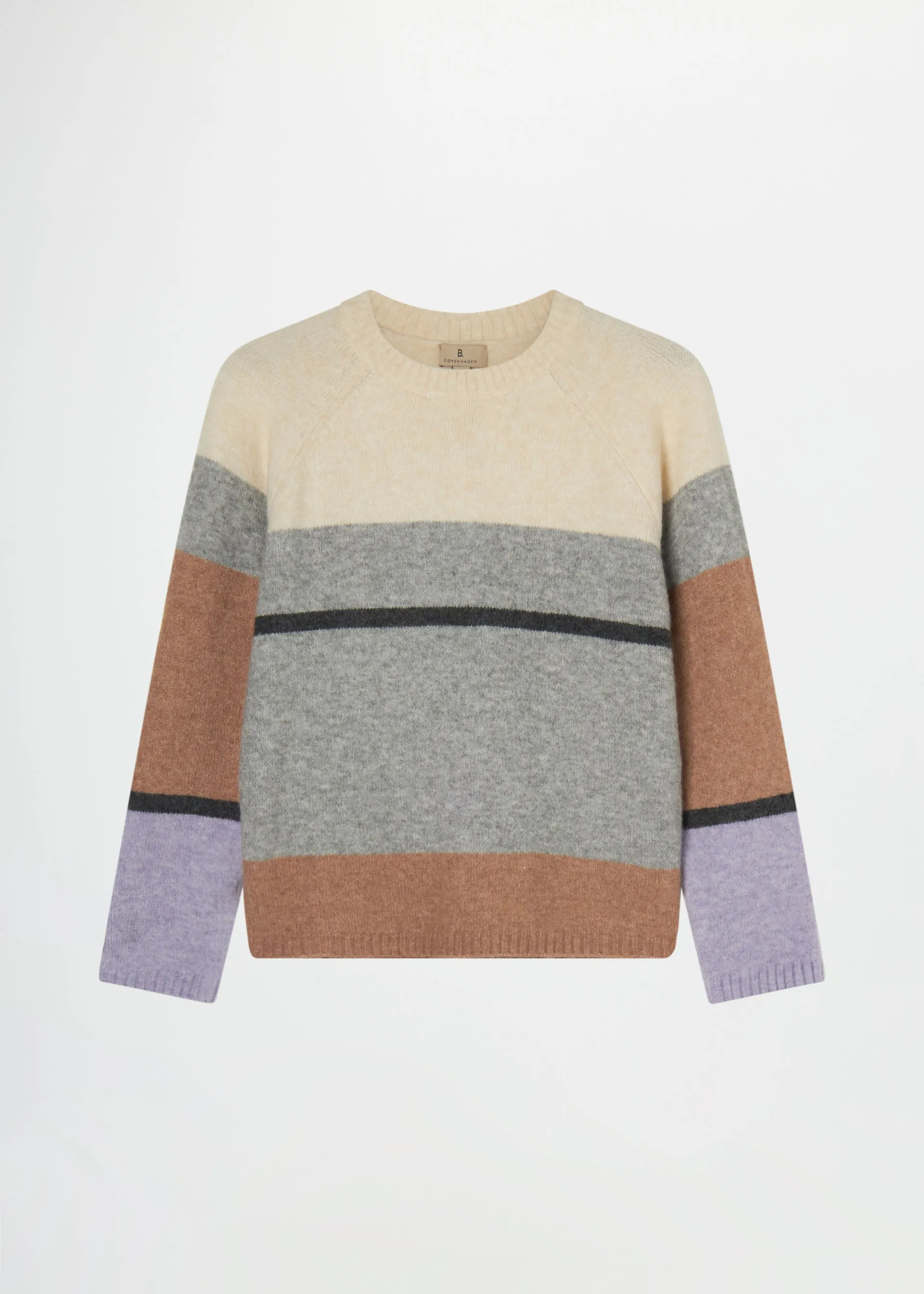 Pullover color block