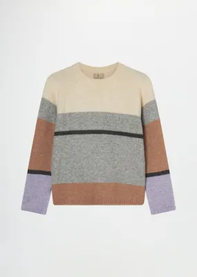 Pullover color block