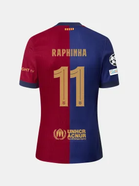 RAPHINHA | UCL Women's home jersey 24/25 FC Barcelona