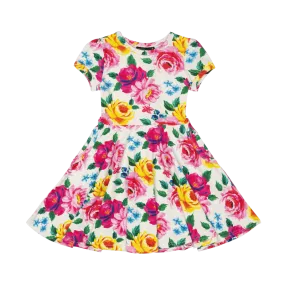 Rock Your Baby Chintz Waisted Dress