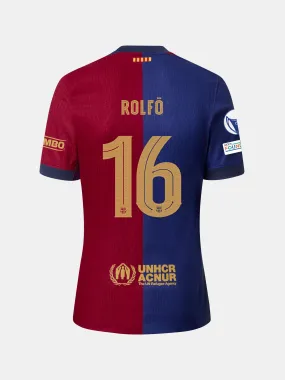 ROLF | UWCL Women's home jersey 24/25 FC Barcelona