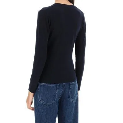 S Max Mara  |Wool Long Sleeves Plain Cardigans