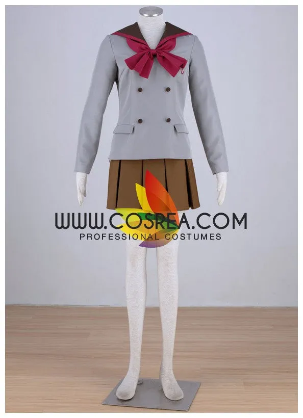 Sailormoon Crystal Rei Hino School Uniform Cosplay Costume