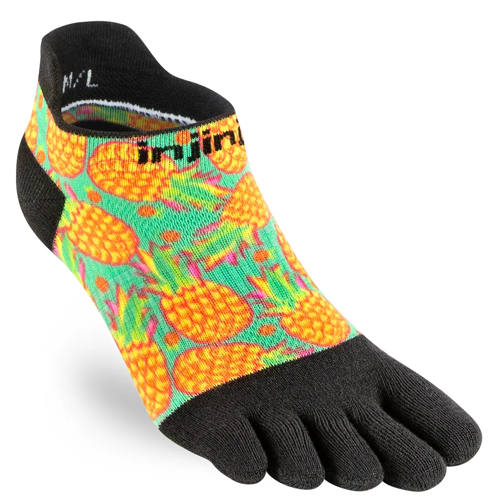 SALE: Injinji SPECTRUM Run Womens Lightweight No-Show Running Socks